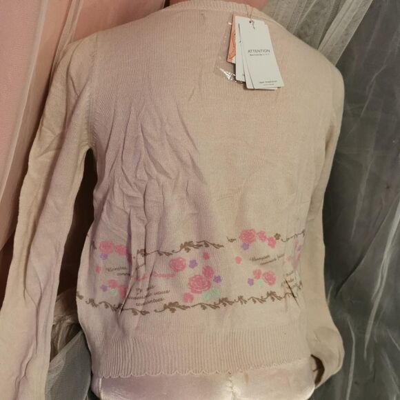 Ank Rouge Fairytale Cardigan Small NWT Jfashion Harajuku Mori Kei Lolita Kawaii - Picture 4 of 8